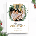 The Evergreen Wreath Custom Christmas Card (Copy)