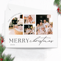 The Moments Collage Custom Christmas Card